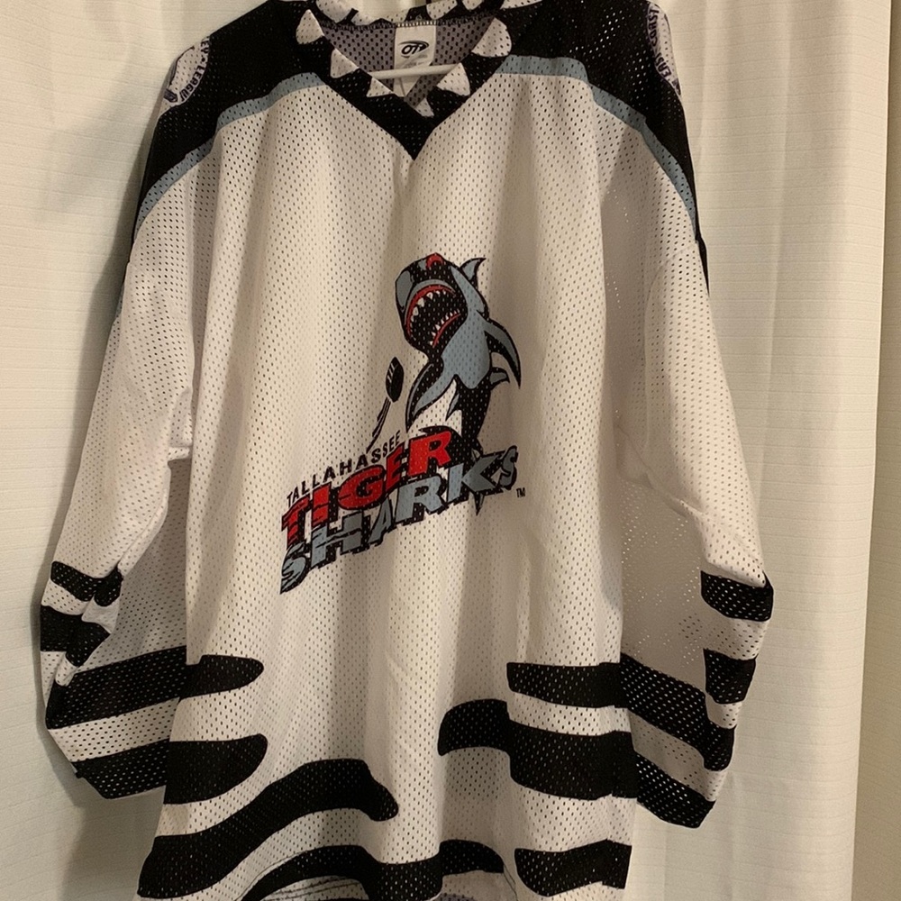 Tallahassee tiger sharks hockey jersey